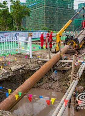杭州燃氣濱江二通道穿越錢塘江 將為濱江、蕭山北及亞運場館供氣